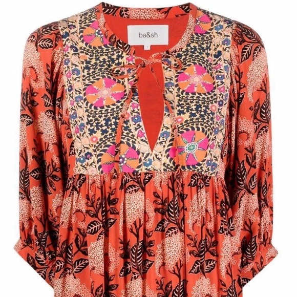 ba&sh Dresses & Skirts - BA&SH dress size 1 multi color